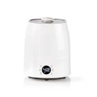 Nedis Air Humidifier | 110 W | With Cool and Warm Mist | 5.5 l | Hygrometer | Timer | Suitable for space up to: 50 m² | Grey / White