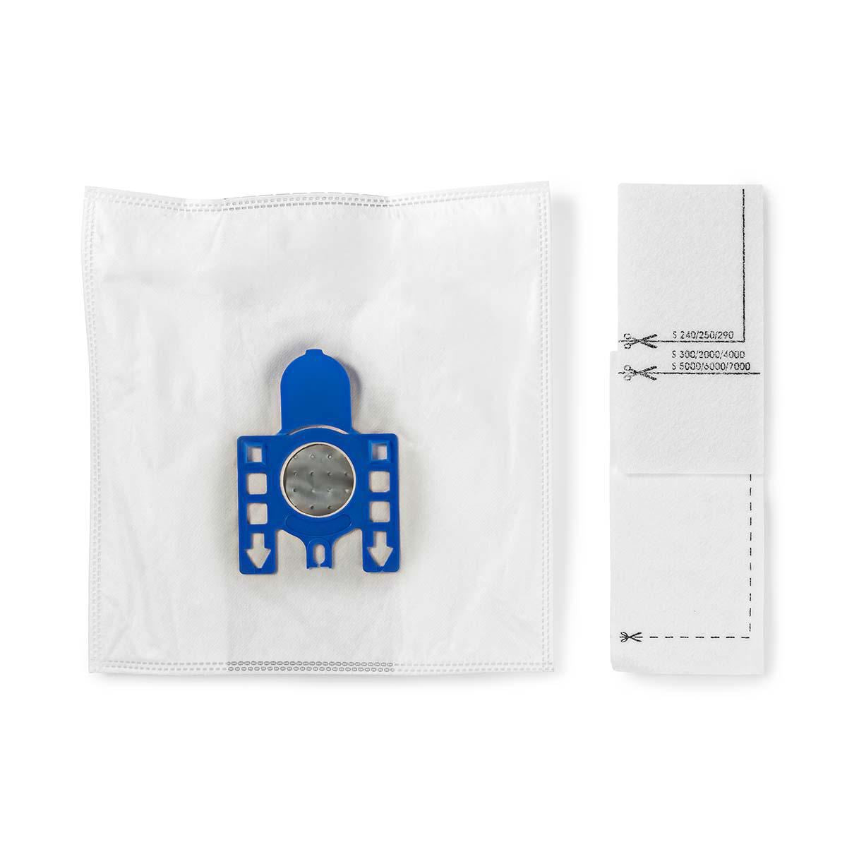 Nedis Vacuum Cleaner Bag | 12 pcs | Synthetic | Most sold for: Miele | White