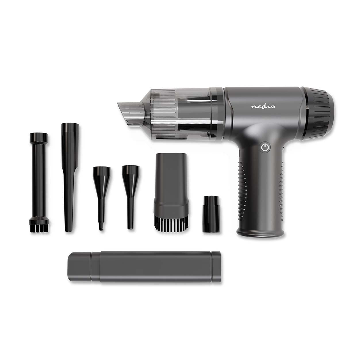 Nedis Handheld Vacuum Cleaner | Air blower | 90 W | Rechargeable | Dry / Wet | Li-Ion | Black