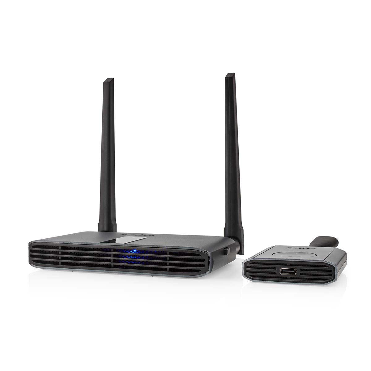 Nedis Wireless HDMI™ Transmitter | Wi-Fi | 2400-5000 MHz | 30.0 m (line of sight) | Maximum resolution: Full HD 1080p | 1.65 Gbps | ABS | Grey