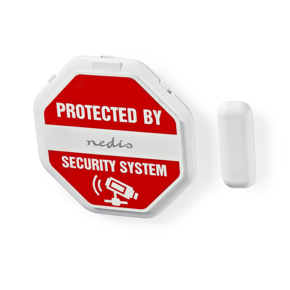 Nedis Window Alarm | Battery Powered | 2x CR2032 | 85 dB | White
