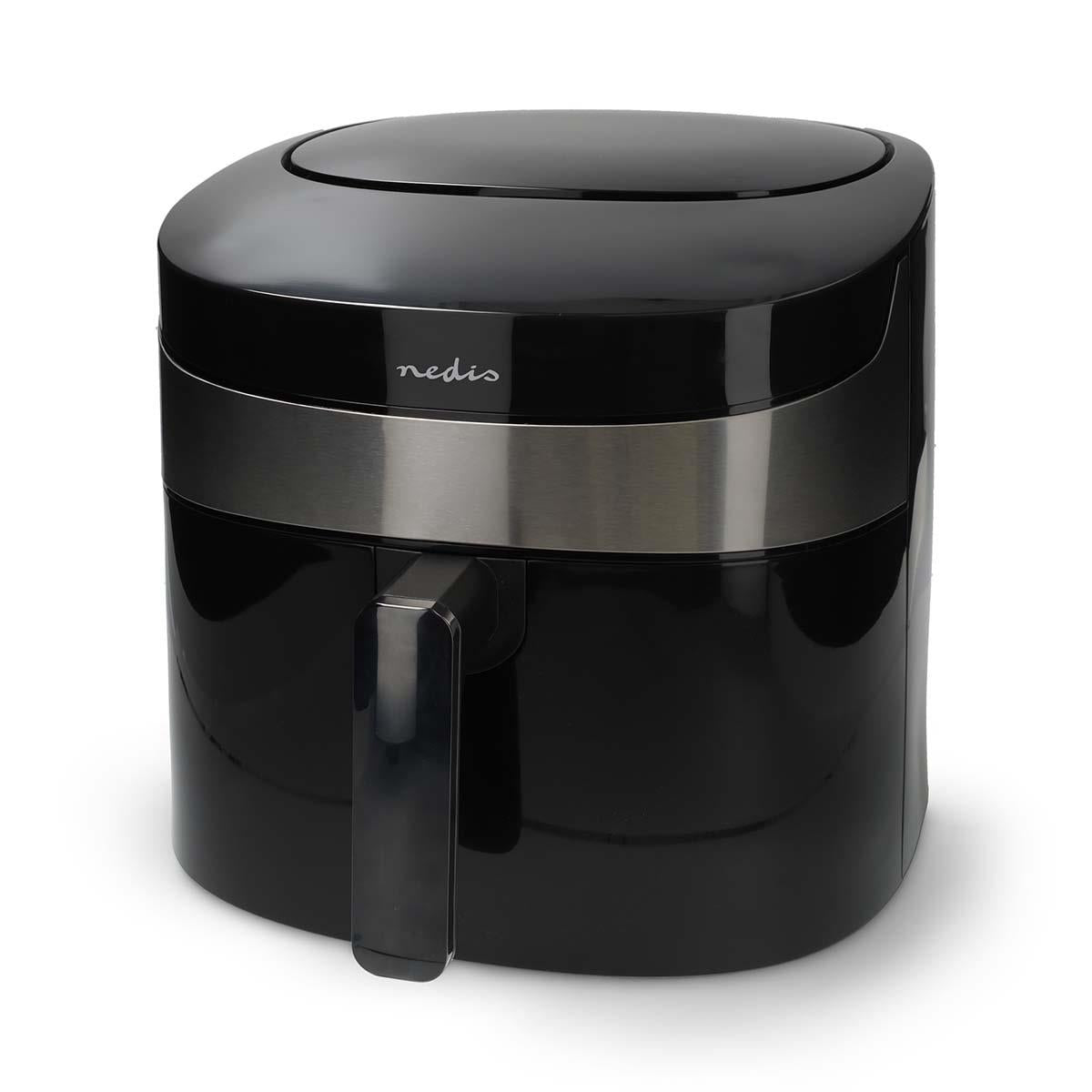 Nedis SmartLife Hot Air Fryer | Wi-Fi | 7,2 l | Timer: 60 min | Number of preset programs: 8 | Digital | Android™ / IOS | Black