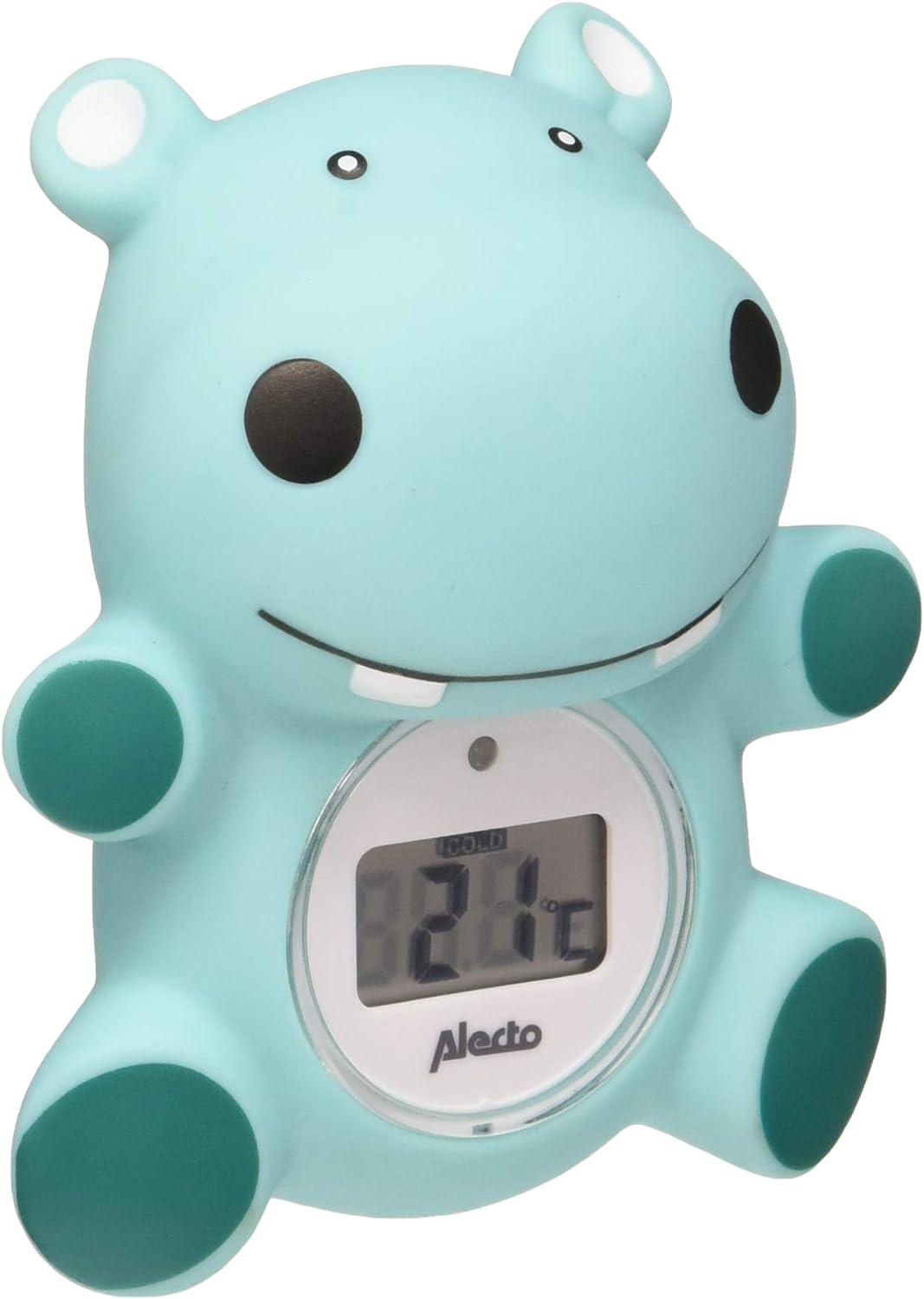 Alecto Bath thermometer and room thermometer hippopotamus