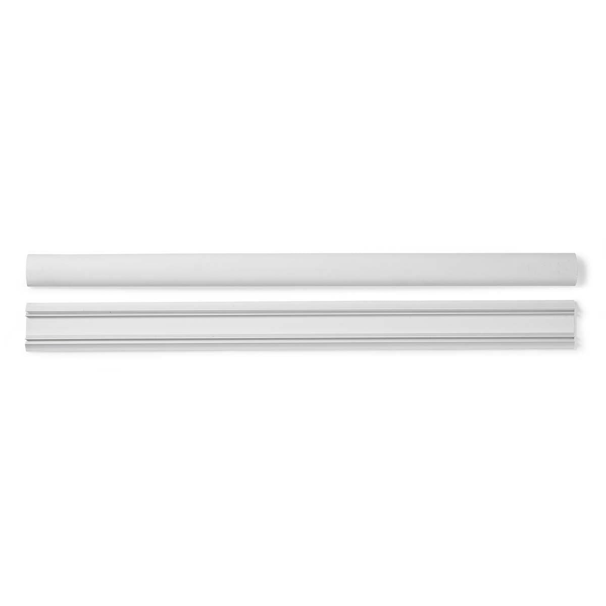 Nedis CMDT4516WT500 | Cable Management | Duct | 1 pcs | Maximum cable thickness: 16 mm | PVC | White