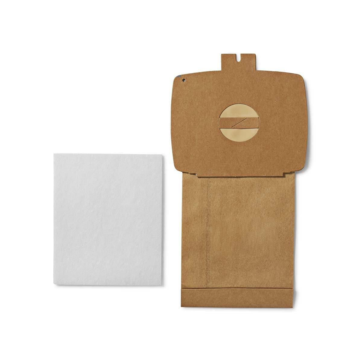 Nedis DUBG110ELE10 | Vacuum Cleaner Bag | 10 pcs | Paper | Most sold for: Electrolux | Brown