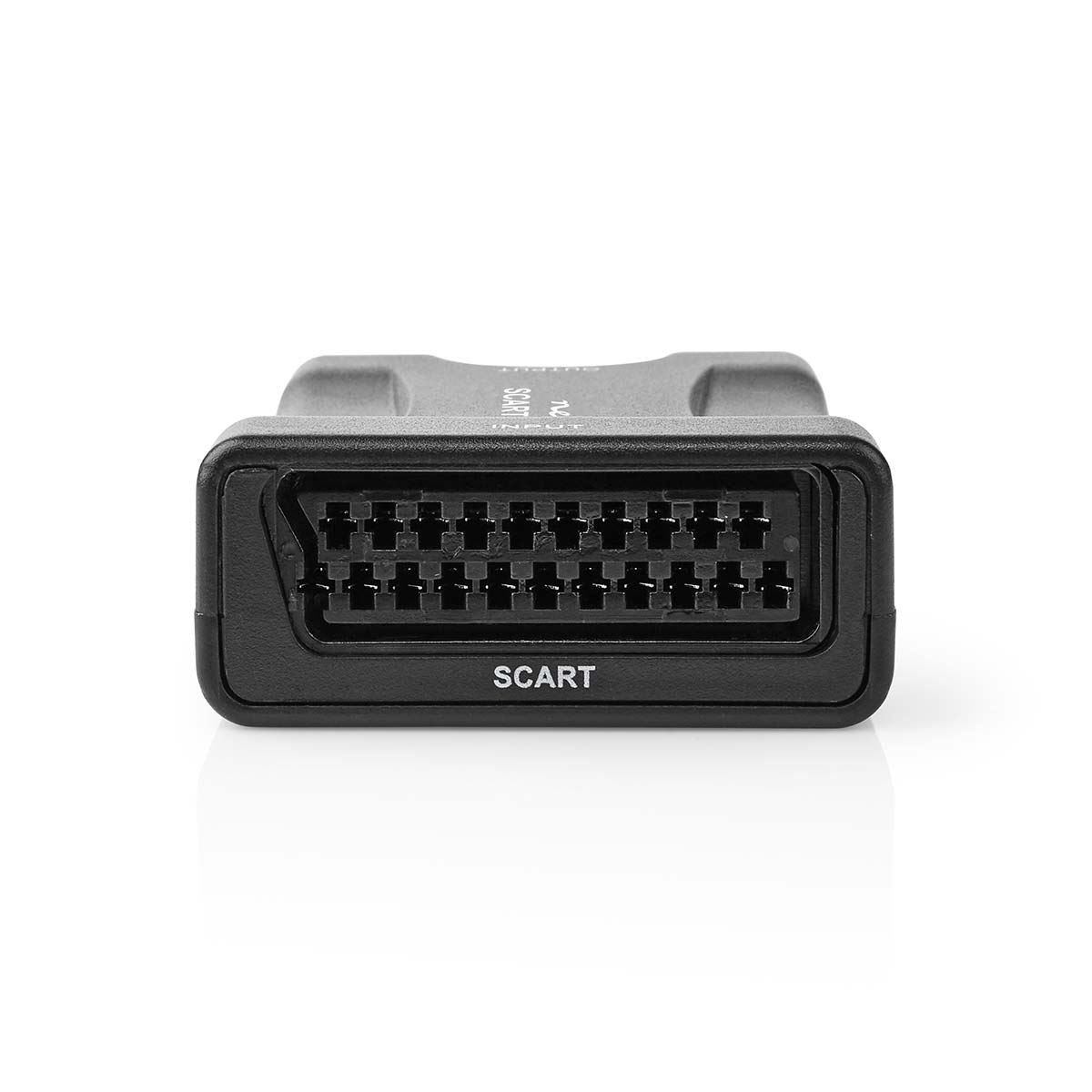Nedis HDMI™ Converter | SCART Female | HDMI™ Output | 1-way | 1080p | 1.2 Gbps | ABS | Black