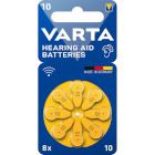 Varta Hearing Aid Batteries Type 10 8-Blister