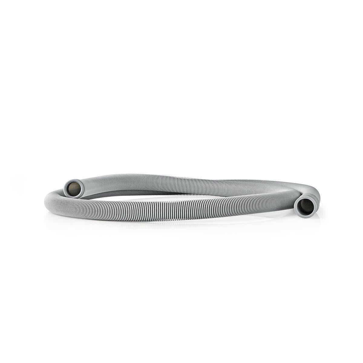 Nedis Outlet Hose | 21 mm | 19 mm | 1.5 Bar | 90 °C | 2.50 m | Application: Dish / Washing Machine | Grey