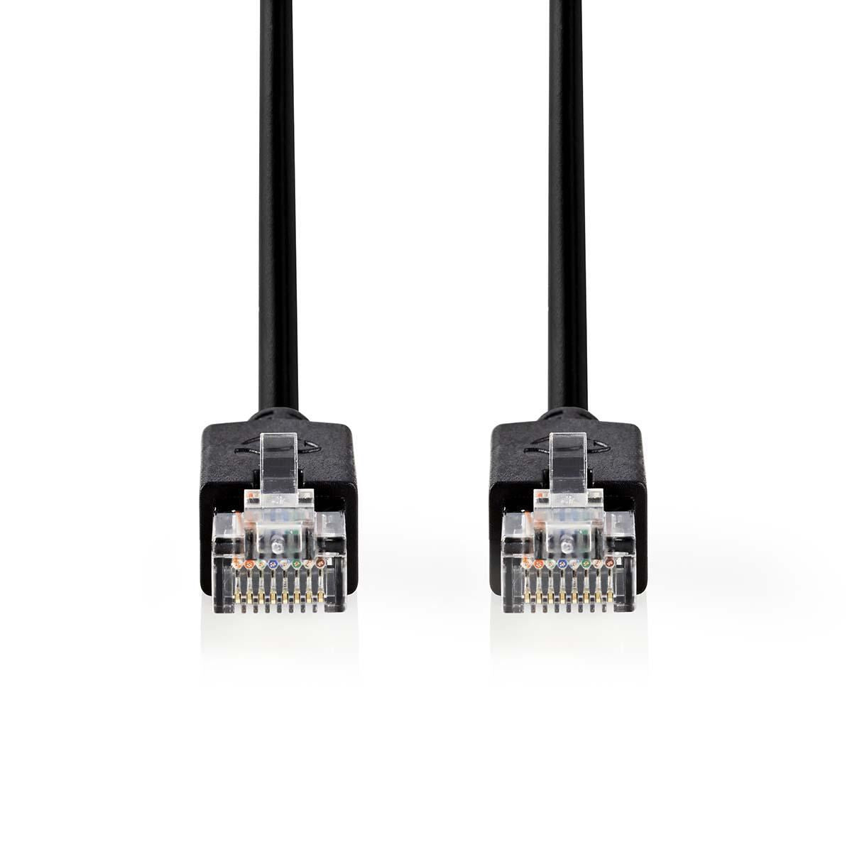 Nedis CAT5e Network Cable | U/UTP | RJ45 Male | RJ45 Male | 15.0 m | Round | LSZH | Anthracite | Window Box
