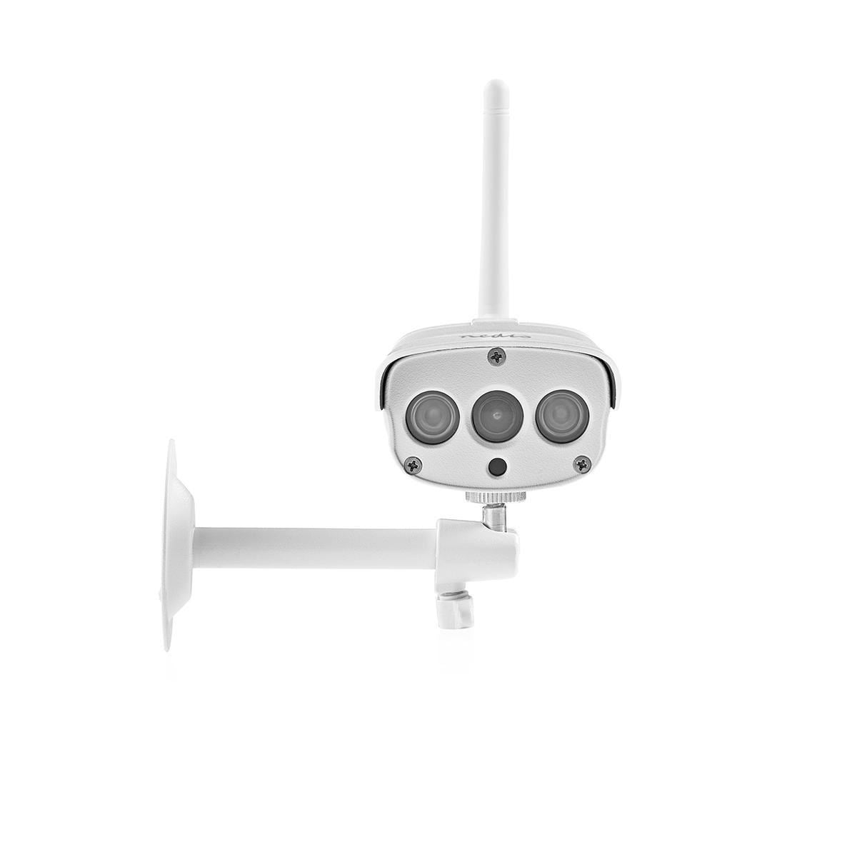 Nedis SmartLife Outdoor Camera | Wi-Fi | Full HD 1080p | IP67 | Cloud Storage (optional) / microSD (not included) | 12 V DC | With motion sensor | Night vision | White
