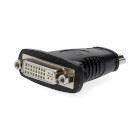 Nedis HDMI™ Adapter | HDMI™ Connector | DVI-D 24+1-Pin Female | Gold Plated | Straight | ABS | Black | 1 pcs | Box