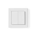 Nedis RF Dual Wall Switch | 433 MHz Remote Operation
