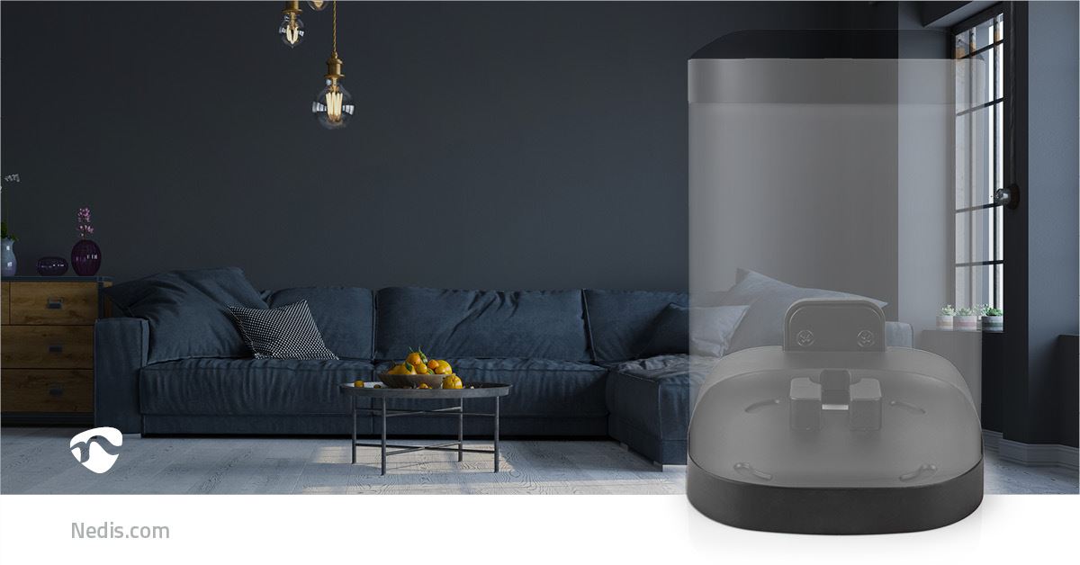 Nedis Speaker Mount | Compatible with: Sonos® One SL™ / Sonos® One™ / Sonos® PLAY:1™ | Wall | 7 kg | Fixed | ABS / Steel | Black
