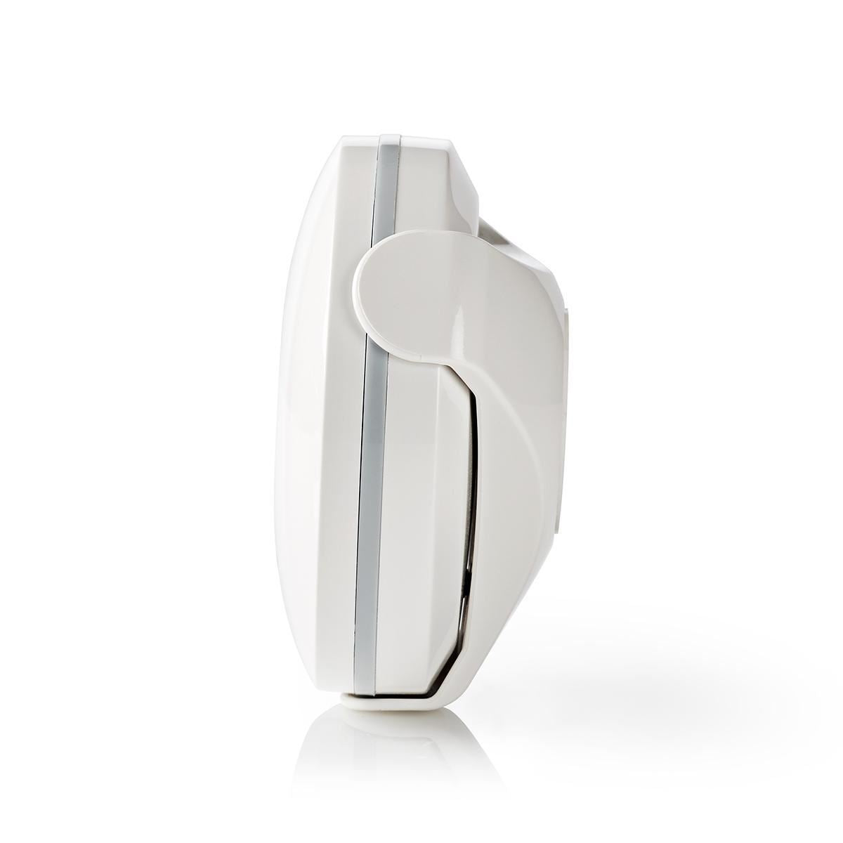 Nedis SmartLife Water Detector | Wi-Fi | Battery Powered | Extension included | Max. battery life: 24 Months | 50 dB | White