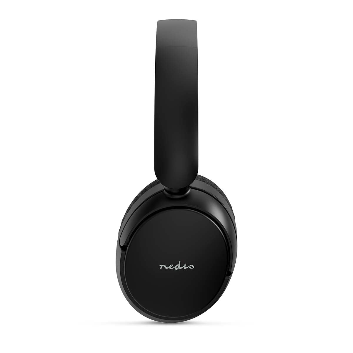 Nedis Wireless Over-Ear Headphones | Maximum battery play time: 12 hrs | Built-in microphone | Press Control | Voice control support | Volume control | Black