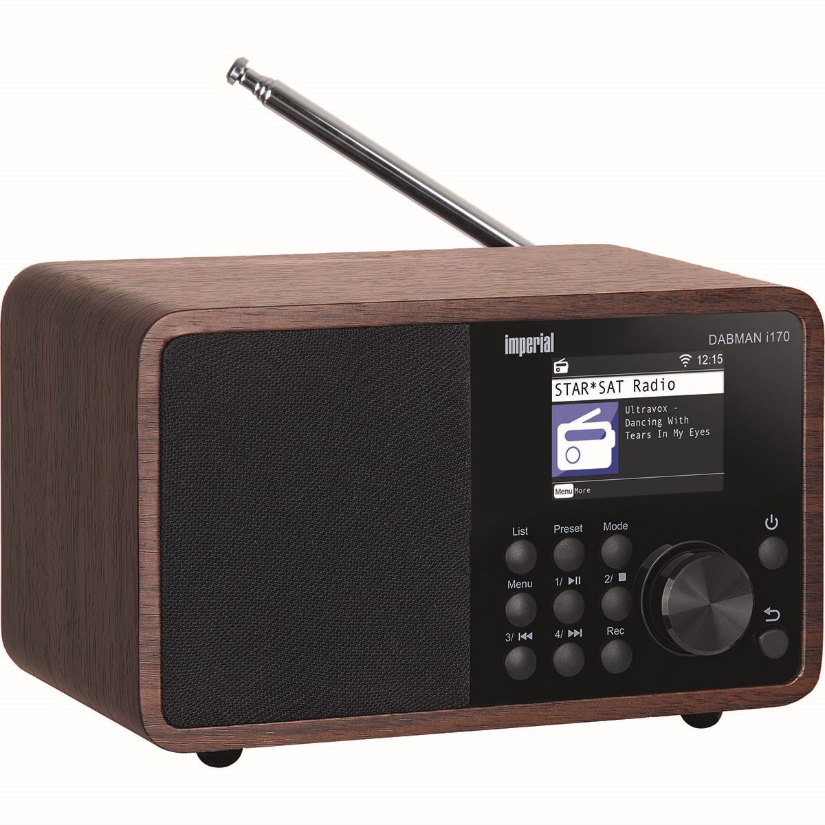 Imperial Imperial DABMAN i170 DAB+ and Internet Radio Wood Look