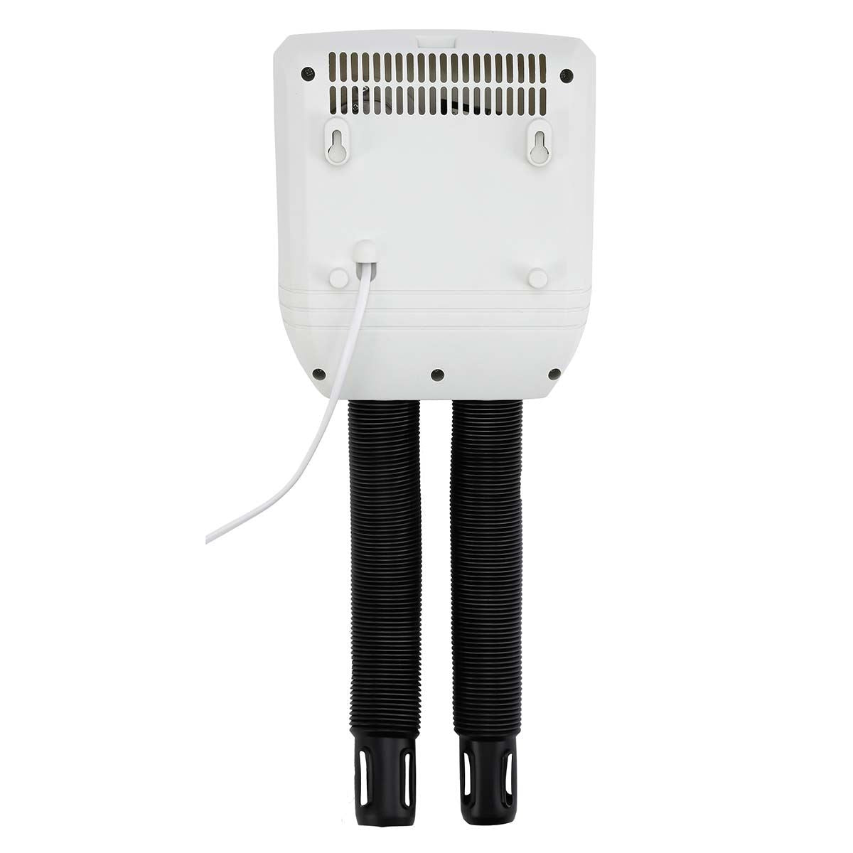 MELISSA Shoe dryer with two hoses for one pair of shoes or boots 250W White