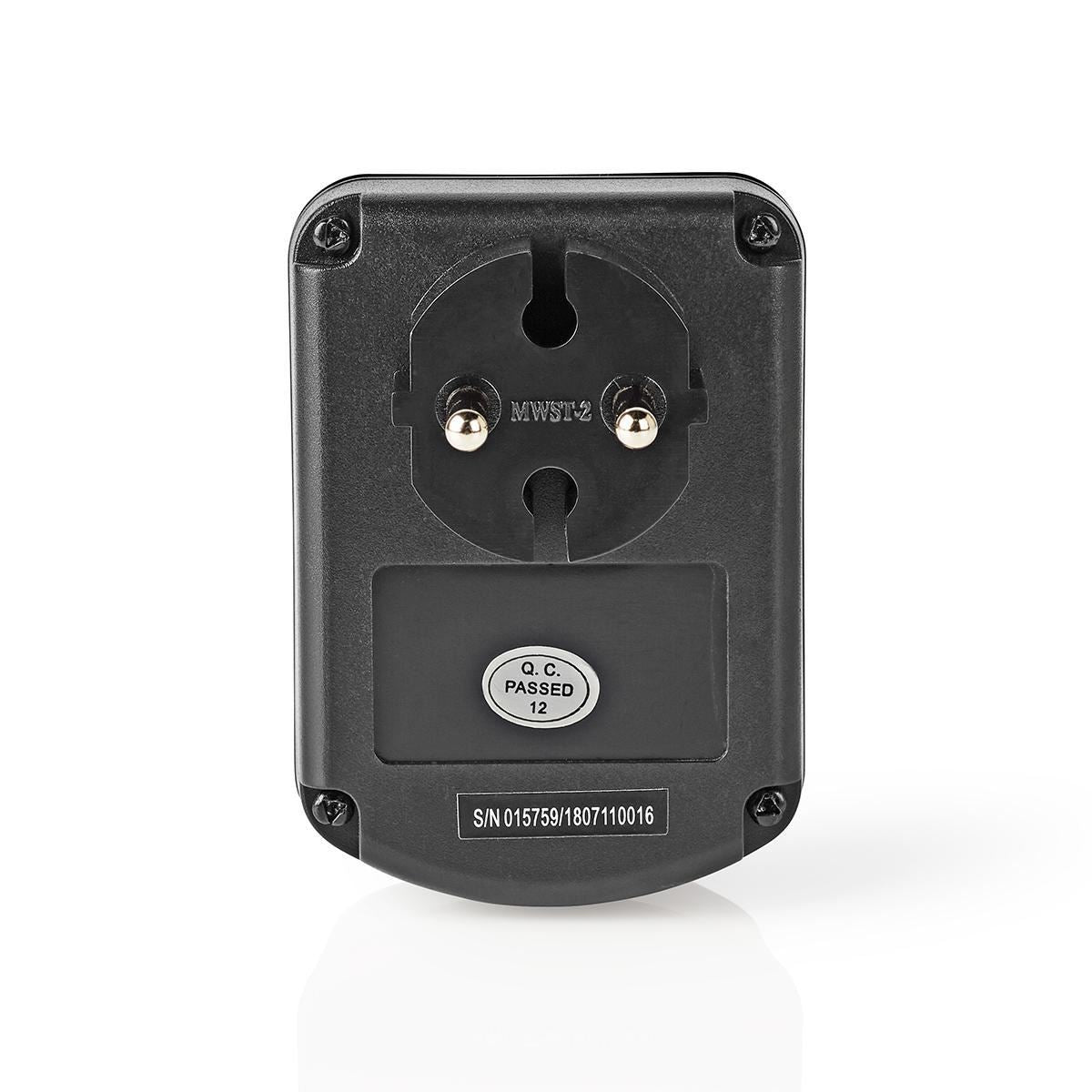 Nedis Power Converter | Mains Powered | 230 V AC 50 Hz | 30 W | Plug with earth contact | Black
