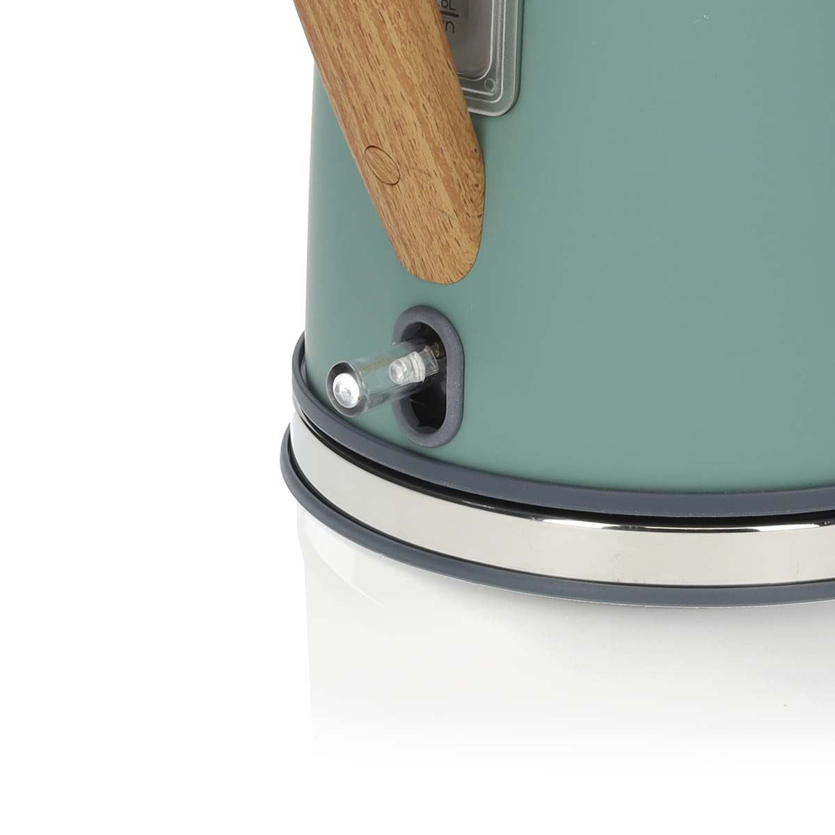 Nedis Electric Kettle | 1.7 l | Soft-Touch | Green | Rotatable 360 degrees | Concealed heating element | Strix® controller | Boil-dry protection