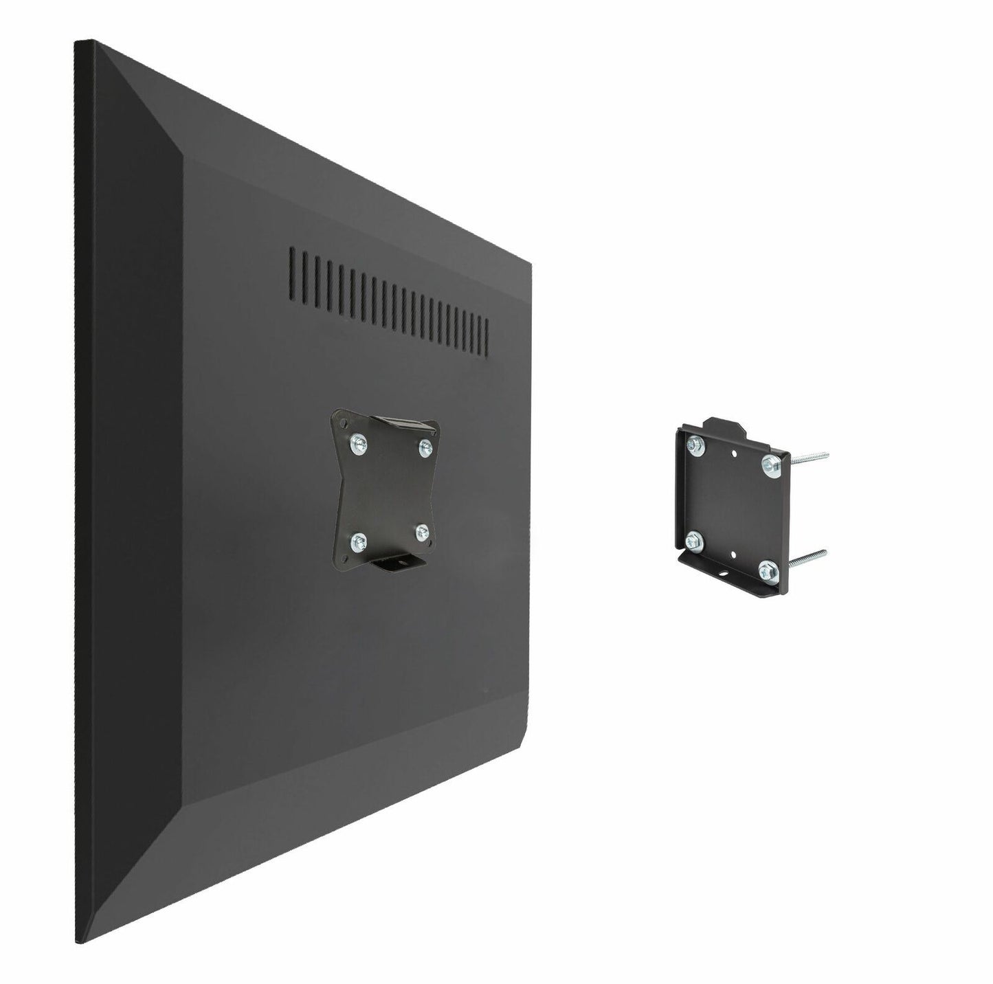 Nedis Fixed TV Wall Mount | 13 - 27 " | Maximum supported screen weight: 30 kg | Minimum wall distance: 20 mm | Steel | Black