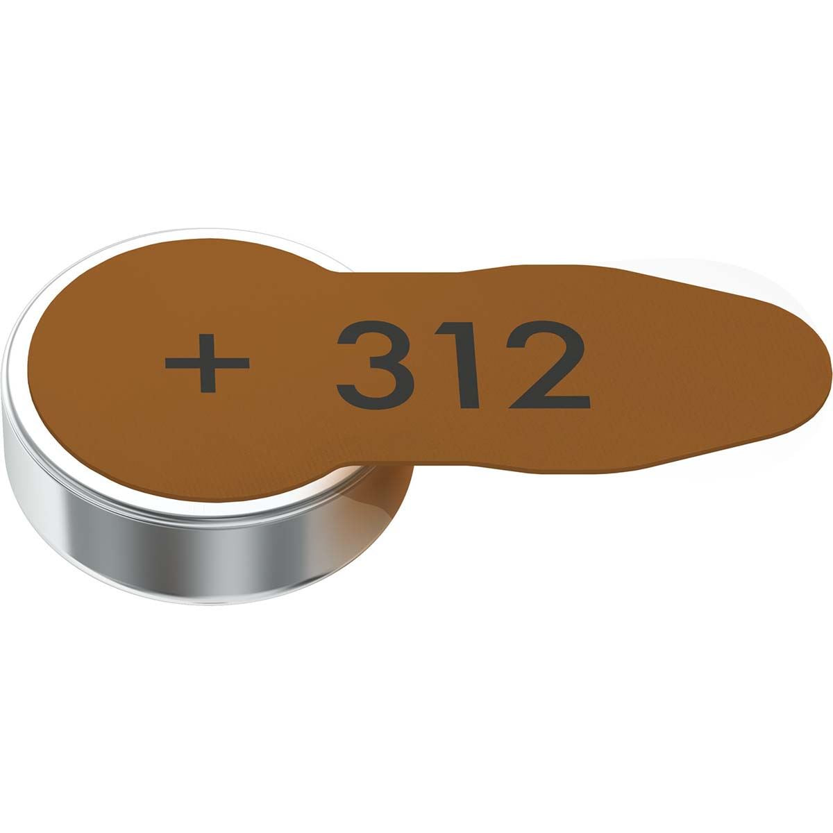 Varta Hearing Aid Batteries Type 312 6-Blister