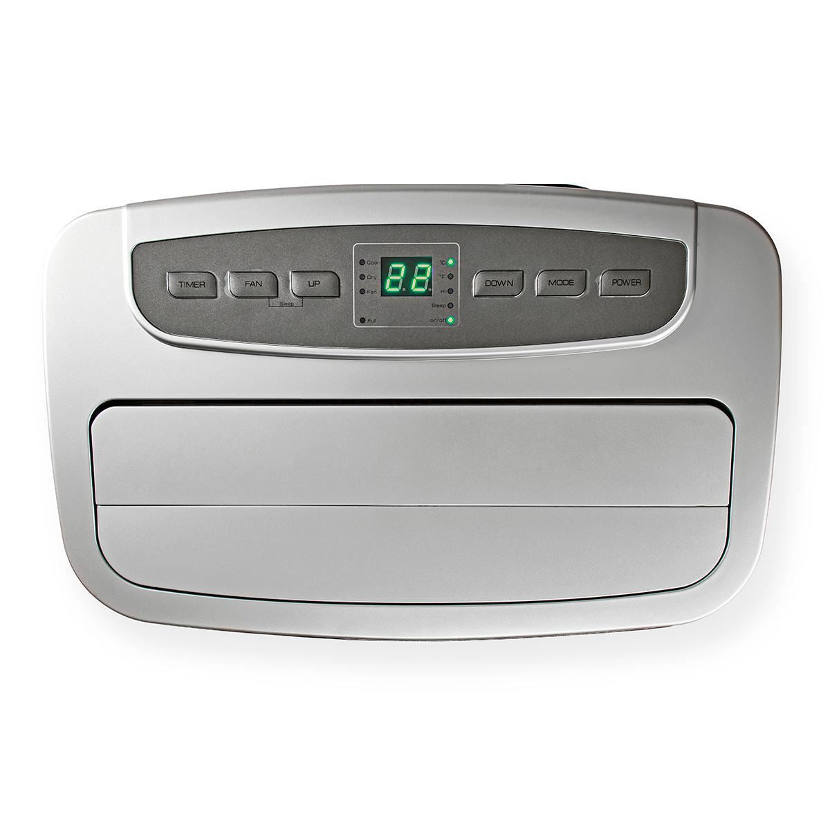 Nedis Mobile Air Conditioner | 12000 BTU | 100 m³ | 3-Speed | Remote control | Shut-off timer | Black / Grey