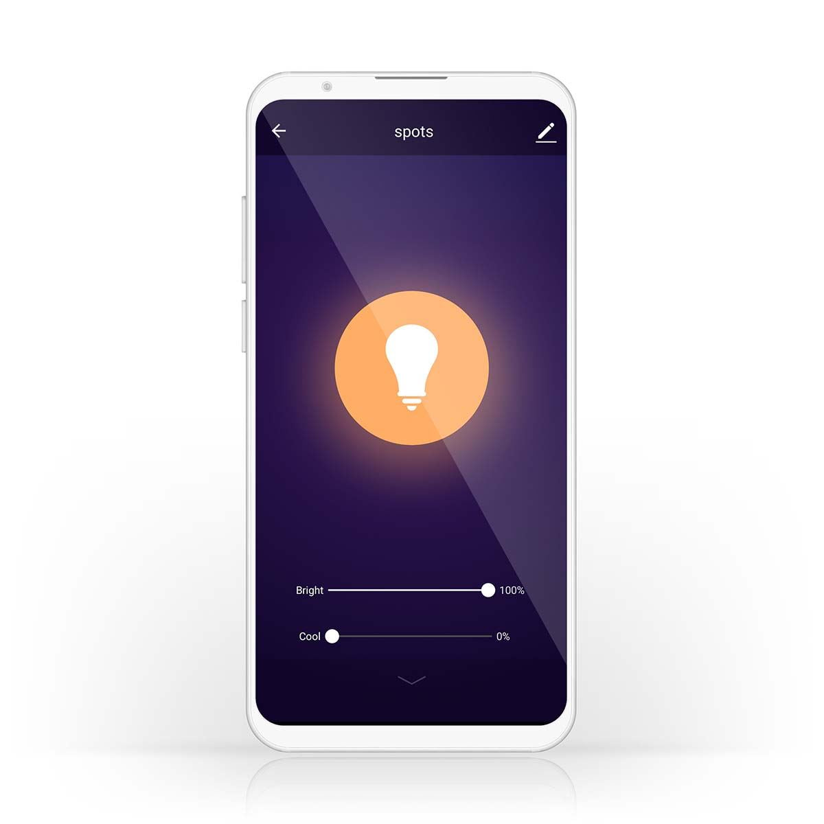 Nedis SmartLife LED Bulb | Wi-Fi | E27 | 806 lm | 9 W | Warm to Cool White | 2700 - 6500 K | Android™ / IOS | Bulb | 1 pcs