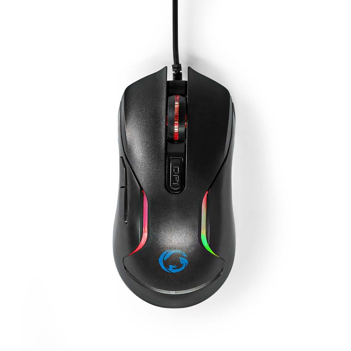 Nedis Gaming Combo Kit | 5-in-1 | Keyboard, Headset, Mouse and Mouse Pad | Black | QWERTY | US Layout