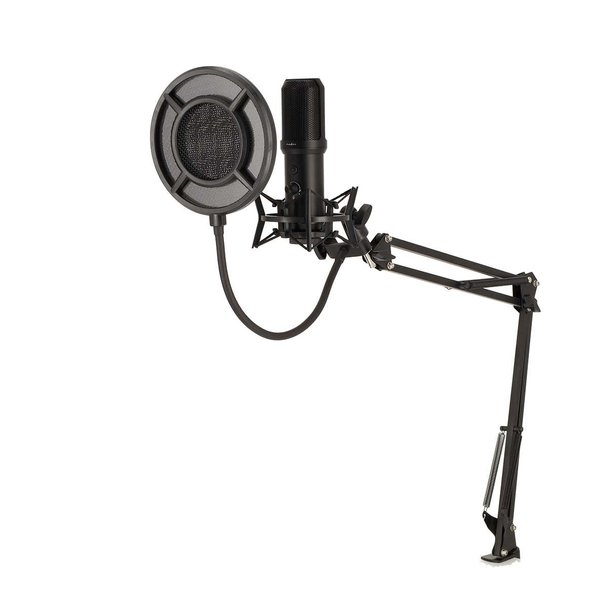 Nedis Streaming & Gaming Microphone | Used for: Desktop / Notebook | USB Type-A | On/Off switch | POP Filter
