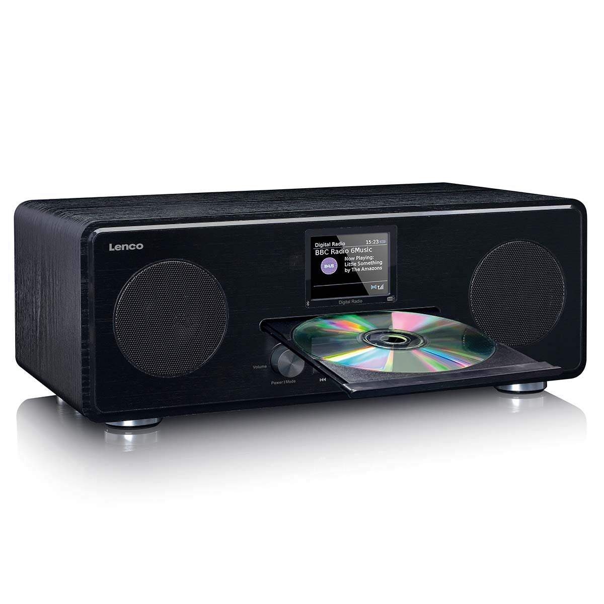 Lenco DAB+ FM radio with CD MP3 Player Bluetooth Black