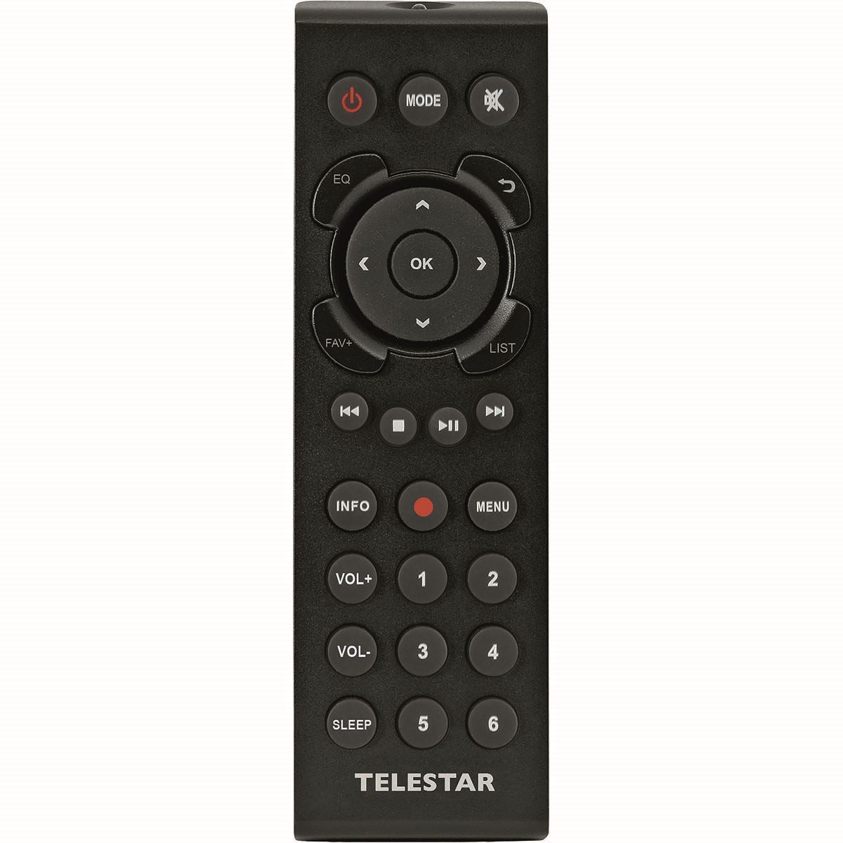 Telestar DIRA M 1 A EWF Compact Mono Multifunction Radio Black