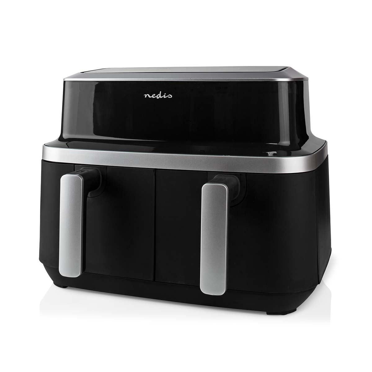 Nedis Hot Air Fryer | 2x4.2 l | Timer: 60 min | Number of preset programs: 10 | Digital