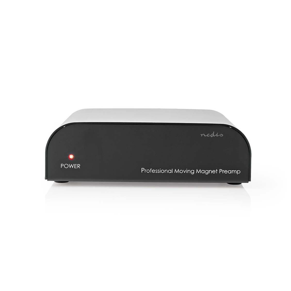 Nedis Preamplifier | Connection input: 1x RCA | Connection output: 1x RCA | 2 Channels | Phono / Turntable | Automatic | Black