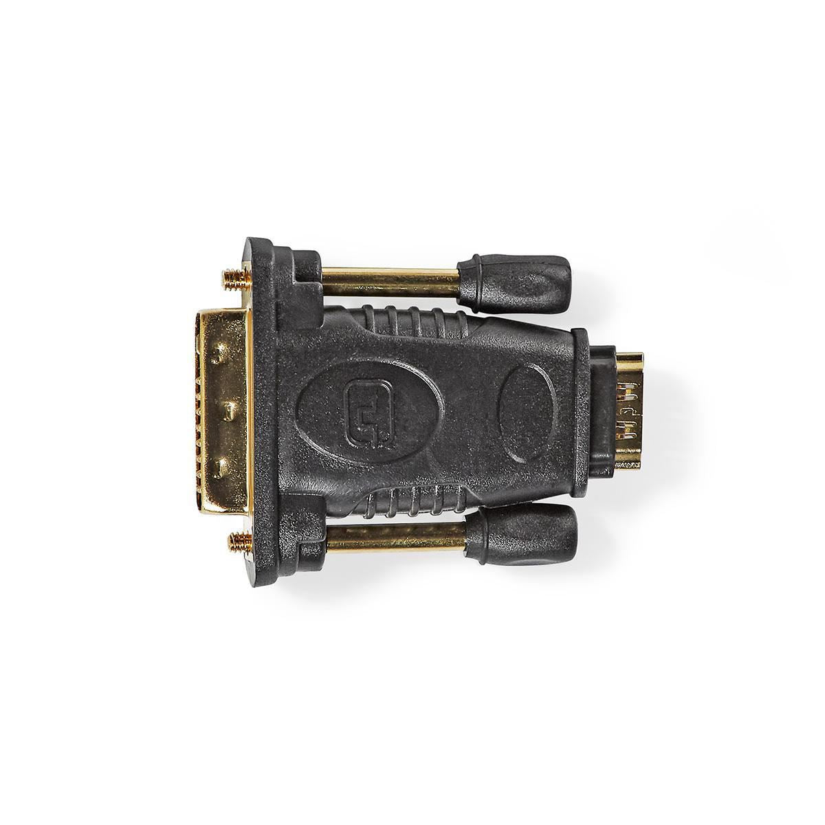 Nedis HDMI™ Adapter | DVI-D 24+1-Pin Male | HDMI™ Output | Nickel Plated | Straight | ABS | Black | 1 pcs | Box