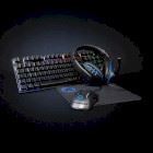 Nedis Gaming Combo Kit | 5-in-1 | Keyboard, Headset, Mouse and Mouse Pad | Black | QWERTZ | DE Layout