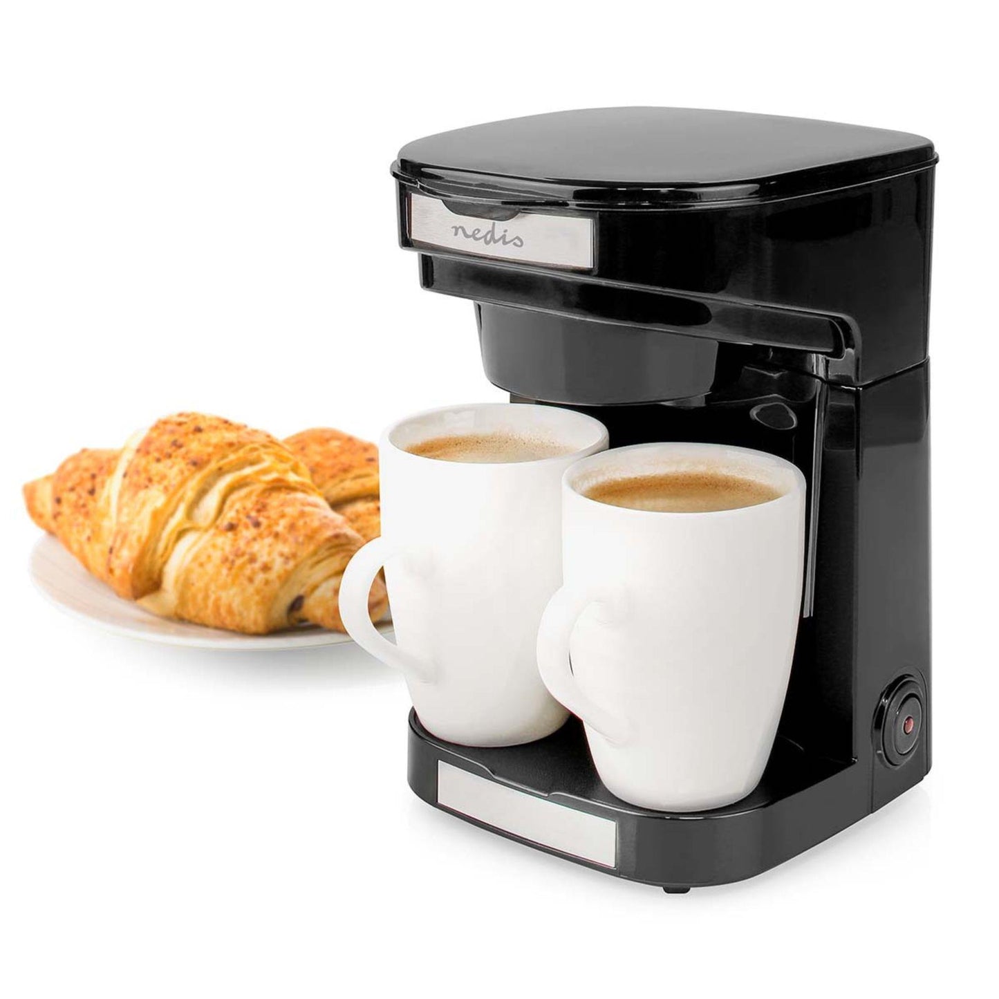 Nedis Coffee Maker | Filter Coffee | 0.25 l | 2 Cups | Black