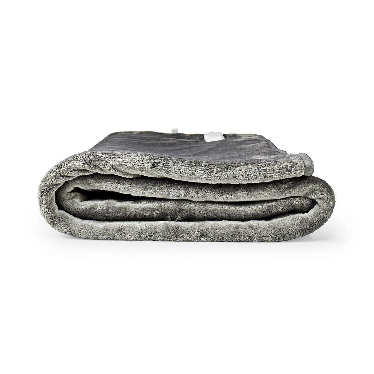 Nedis Electric Blanket | Underblanket | 2 Persons | 160 x 140 cm | 9 Heat Settings | Washable | Overheating protection | Digital control | Fleece / Polyester