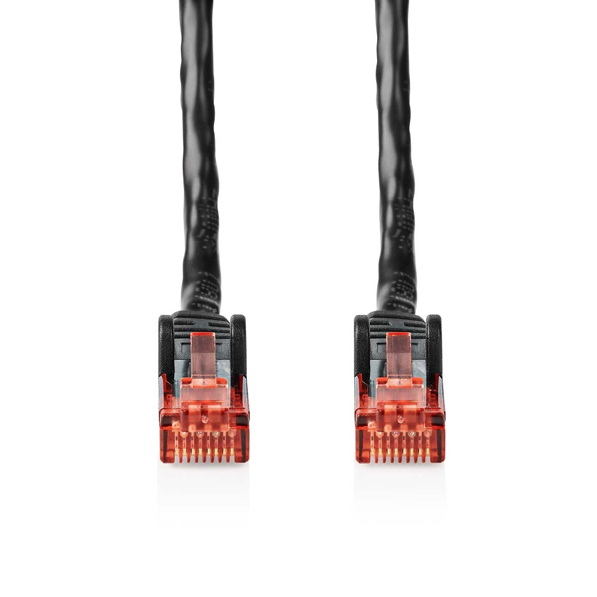 Nedis CAT6 Network Cable | RJ45 Male | RJ45 Male | U/UTP | 50.0 m | Outdoor | Round | PE | Black | Label