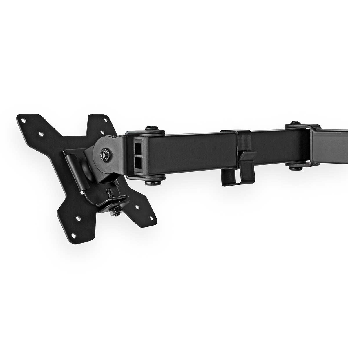 Nedis Desk Monitor Mount | 2 Screens | 15 - 32 " | 75x75 / 100x100 | Full Motion