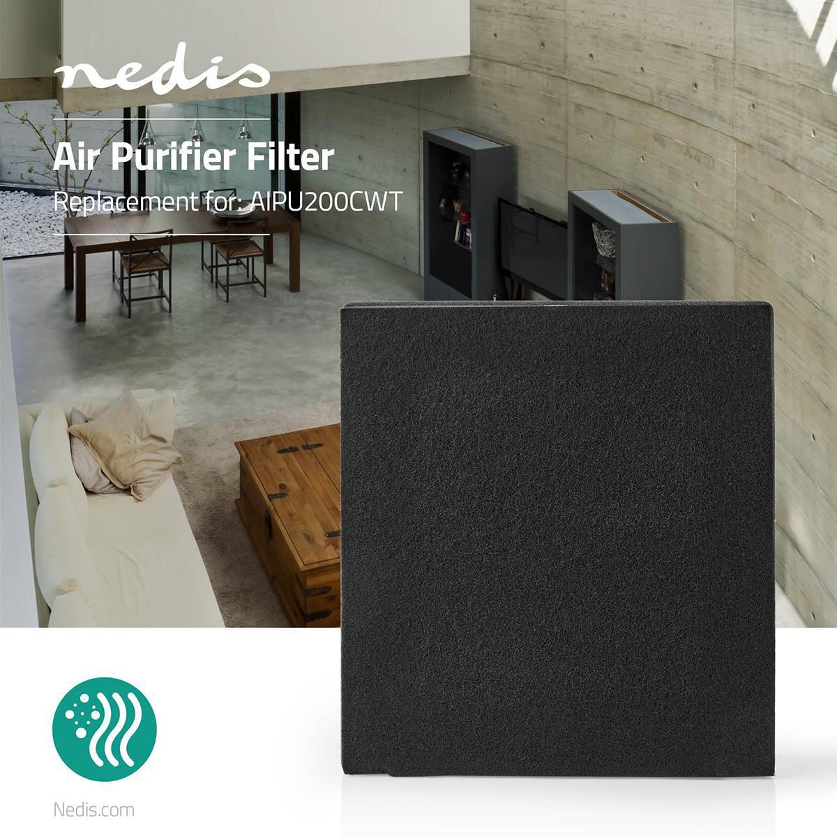 Nedis Air Purifiers Filter | Suitable for purifier model: AIPU200CWT