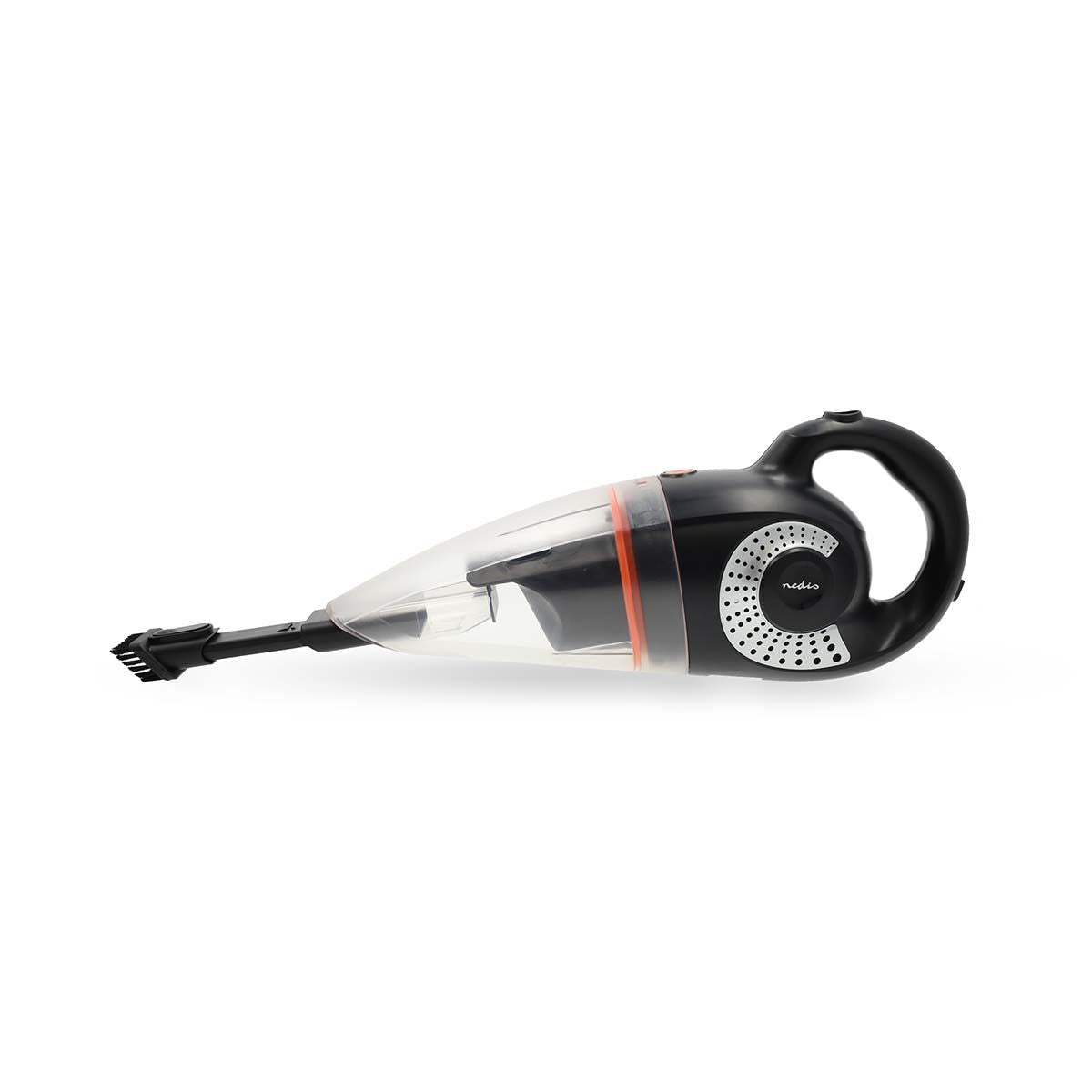 Nedis Handheld Vacuum Cleaner | 90 W | Rechargeable | Dry / Wet | Li-Ion | Black / Grey / Orange