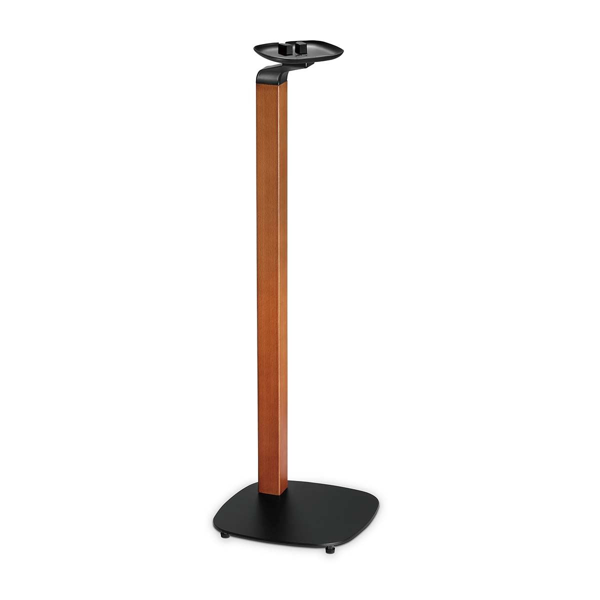 Nedis Speaker Mount | Compatible with: Sonos® One SL™ / Sonos® One™ / Sonos® PLAY:1™ | Stand | 10 kg | Fixed | Metal / Wood | Black / Brown