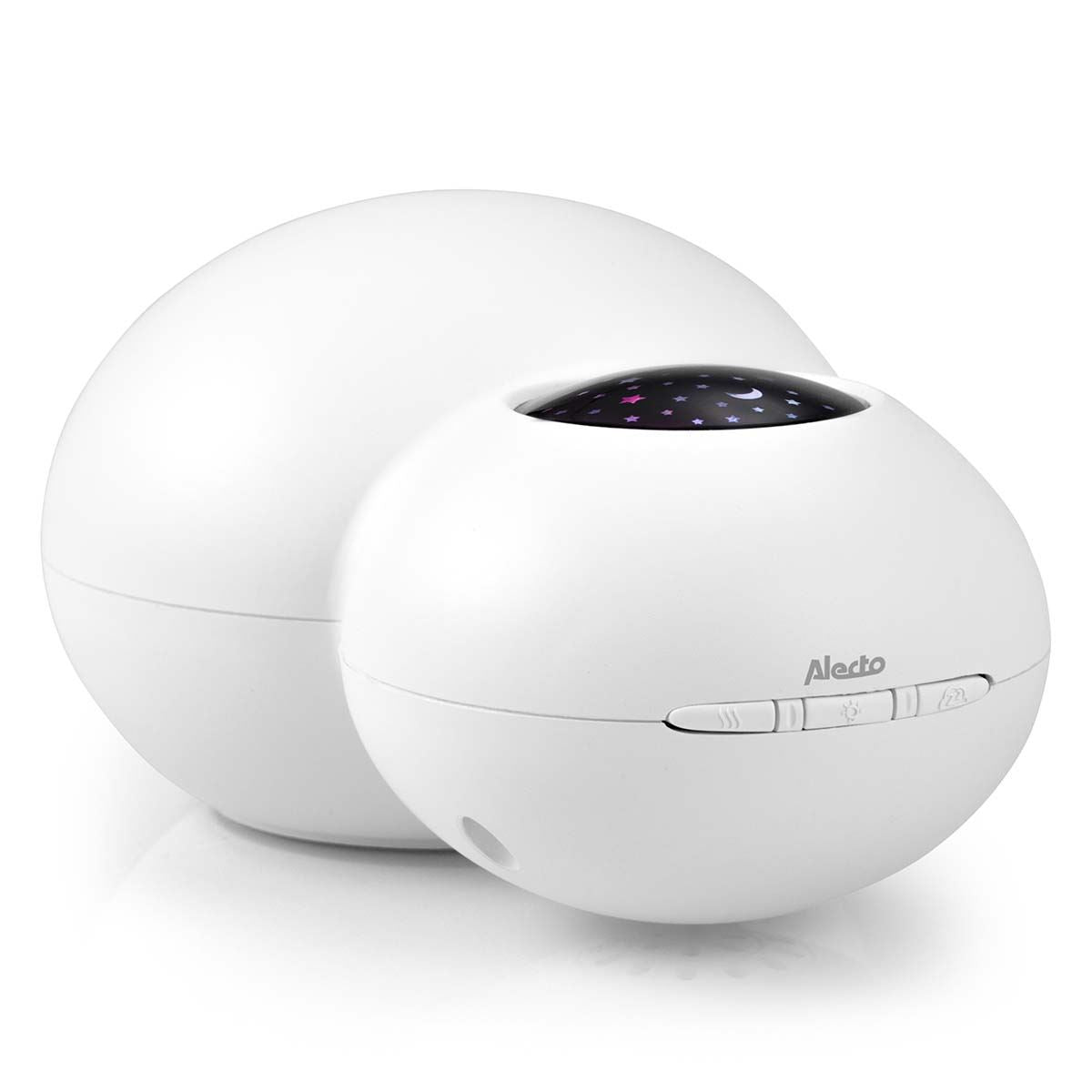 Alecto Nursery Childrens Humidifier and Light Projector | White