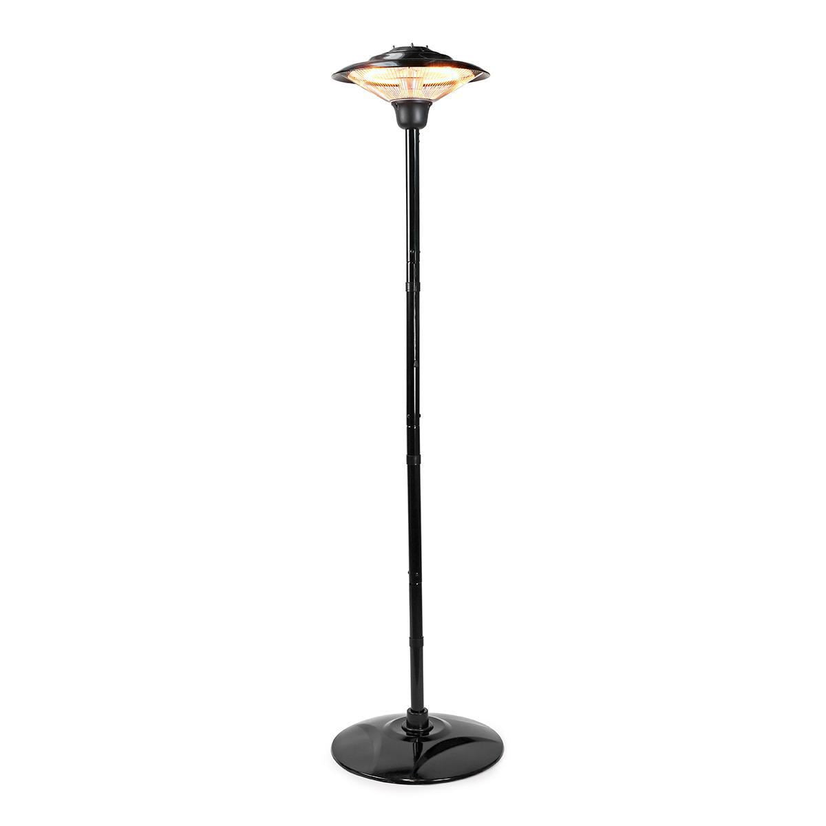 Nedis Patio Heater | 1500 W | 1 Heat Setting | Fall over protection | IP34 | Black