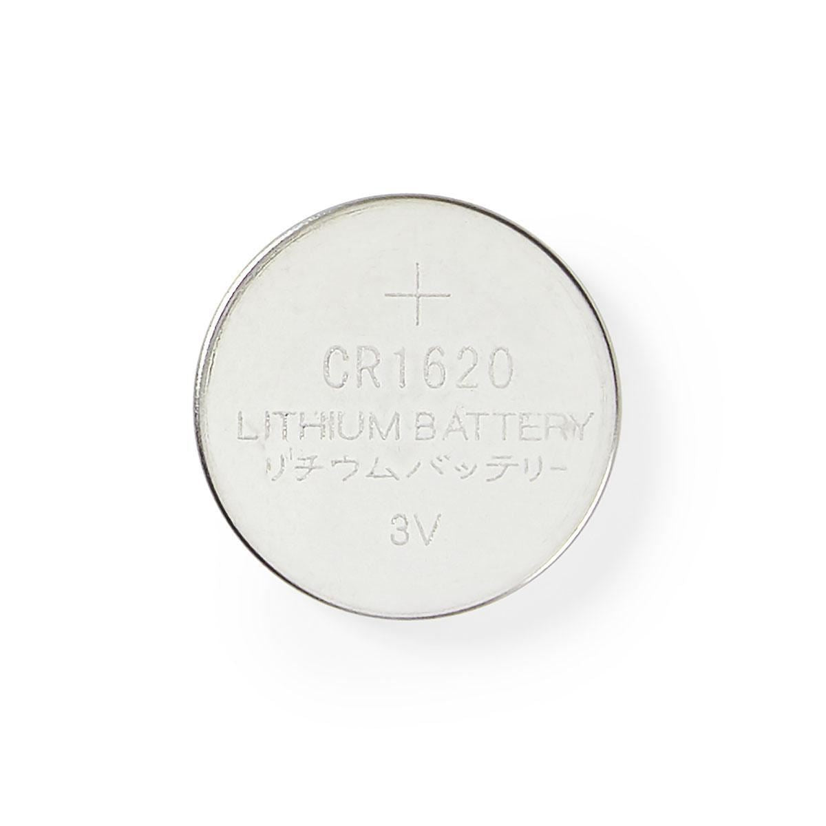 Nedis Lithium Button Cell Battery CR1620 | 3 V DC | 5-Pack