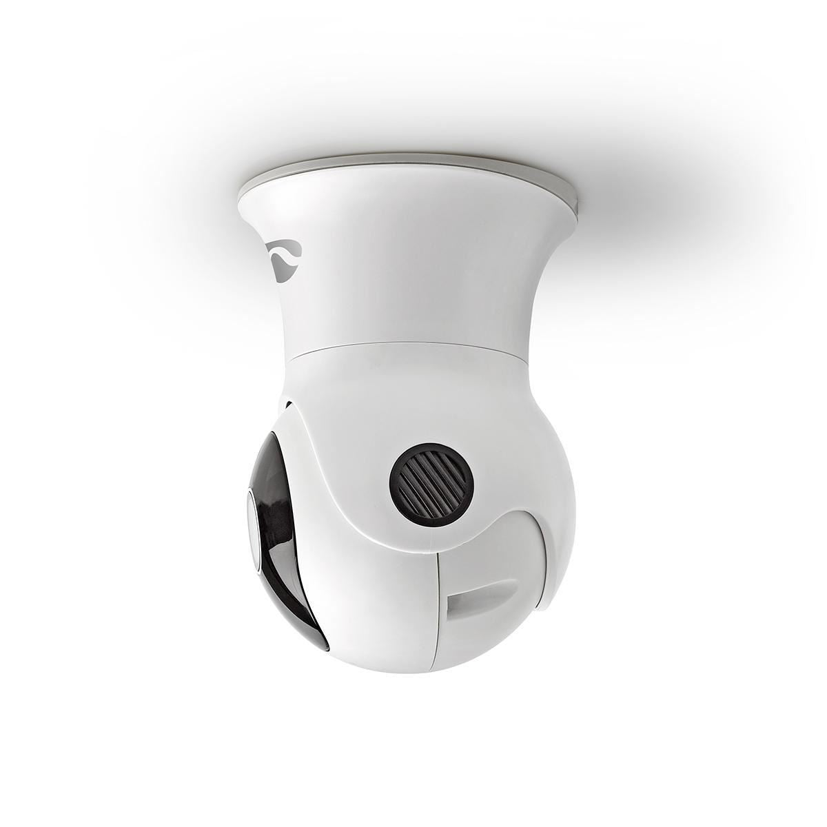 Nedis SmartLife Outdoor Camera | Wi-Fi | Full HD 1080p | Pan tilt | IP65 | Cloud Storage (optional) / Internal 16GB | 12 V DC | With motion sensor | Night vision | White