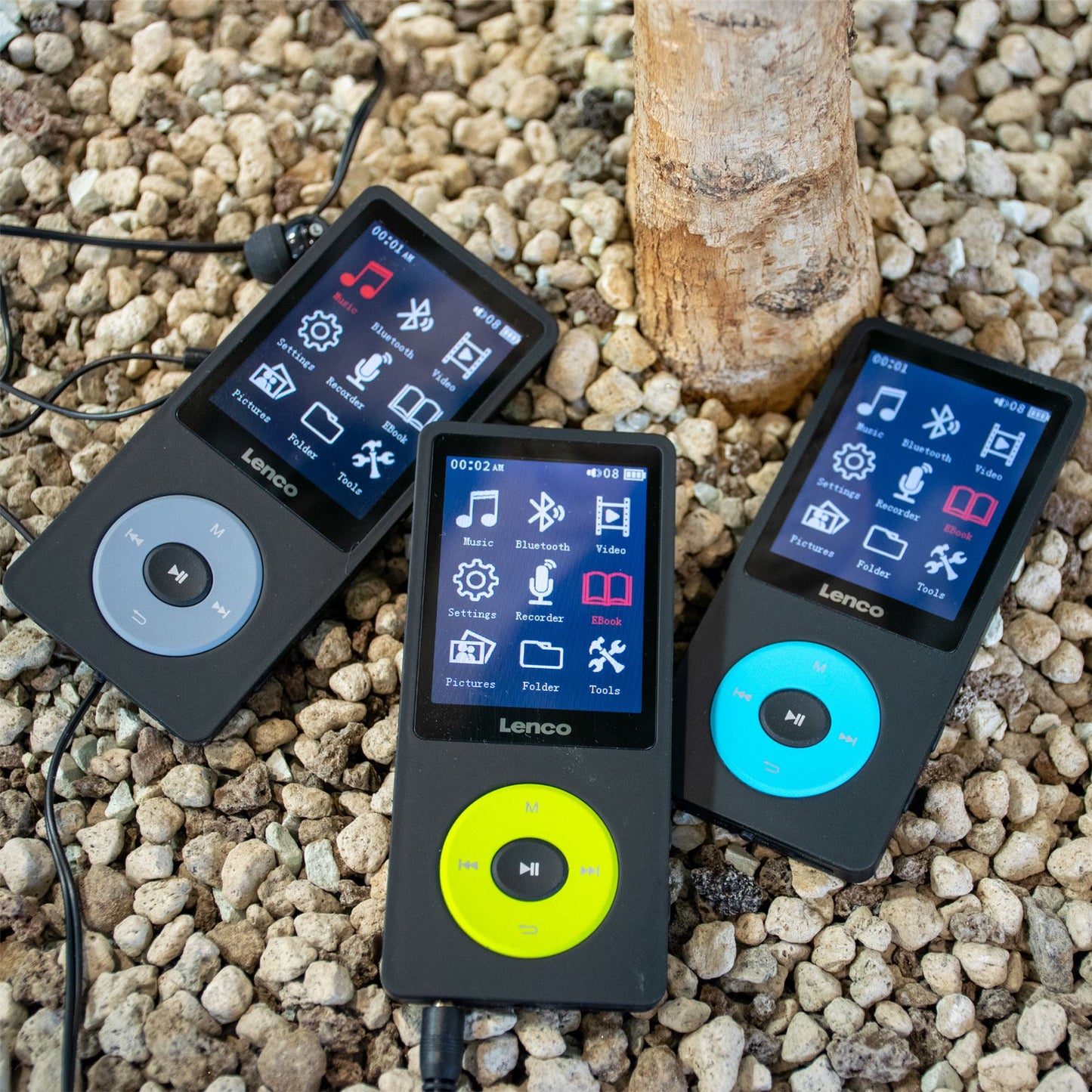 Lenco XEMIO-860GN | MP3/MP4 Player | Bluetooth® | 8GB | Micro SD Card Expansion | Green