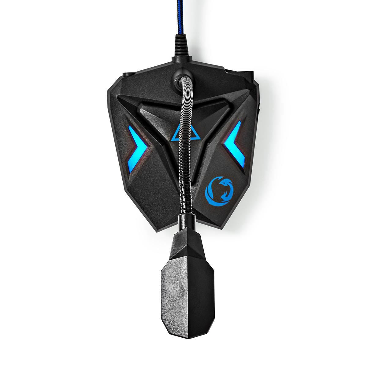 Nedis Streaming & Gaming Microphone | Used for: Desktop / Notebook | USB | Connection output: 1x 3.5 mm Audio Out | On/Off switch | Headphone output