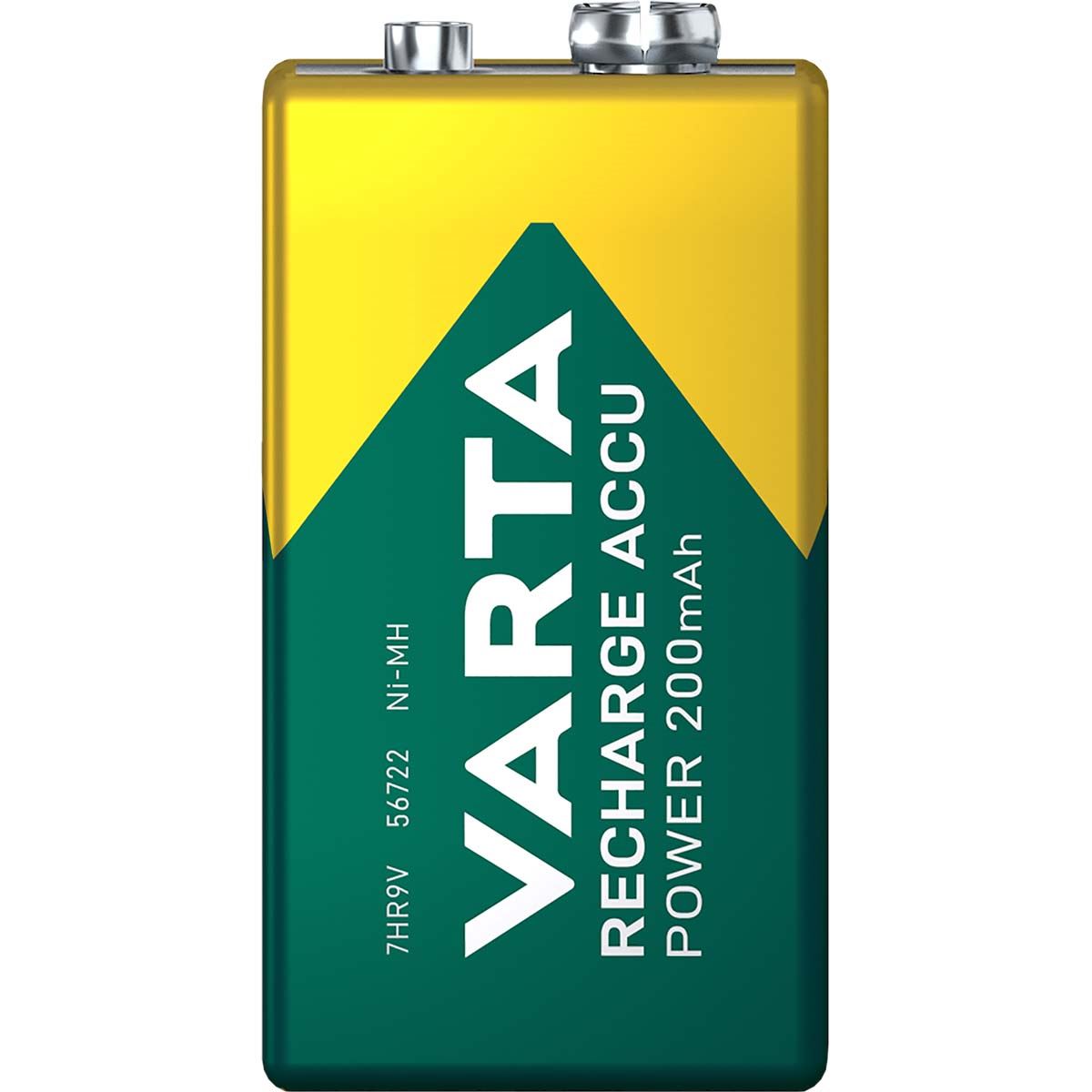 Varta Rechargeable NiMH Battery E-Block 9 V 200 mAh 1-Blister