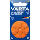 Varta Hearing Aid Batteries Type 13 6-Blister